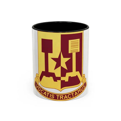 90 Transportation Battalion (U.S. Army) Accent Coffee Mug 11oz Black - Go Mug Yourself