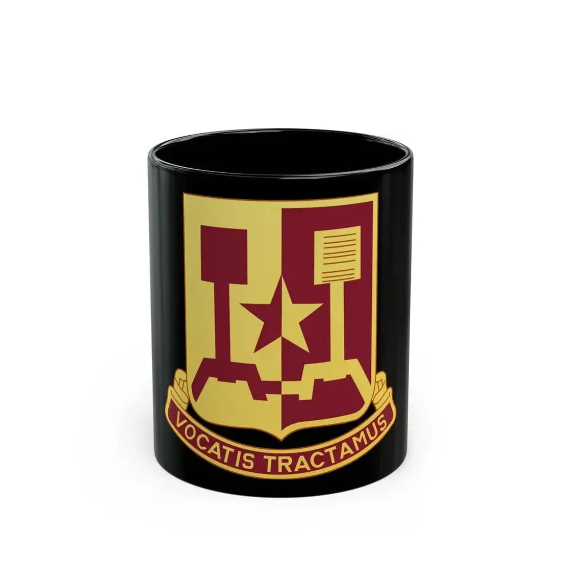 90 Transportation Battalion (U.S. Army) Black Coffee Mug 11oz - Go Mug Yourself