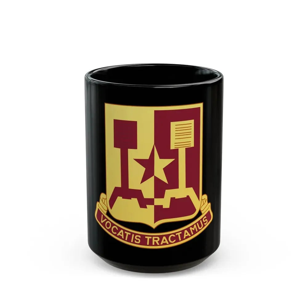 90 Transportation Battalion (U.S. Army) Black Coffee Mug 15oz - Go Mug Yourself