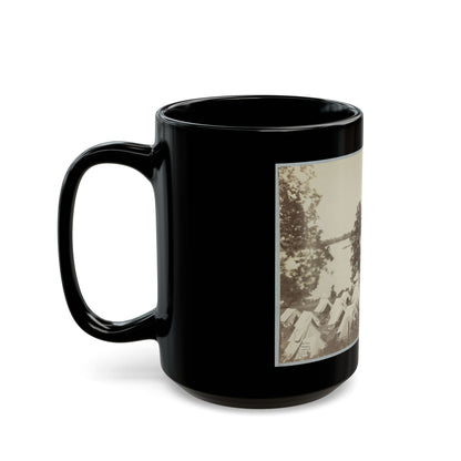 Belle Plain Landing, Va. 005 (U.S. Civil War) Black Coffee Mug