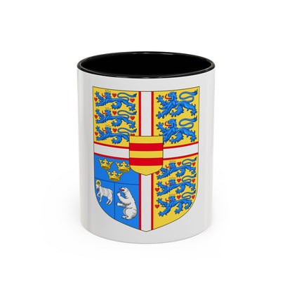 Royal arms of Denmark - Accent Coffee Mug