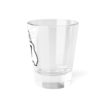 MO-27 1948 (Missouri) (Road Sign) Shot Glass 1.5oz