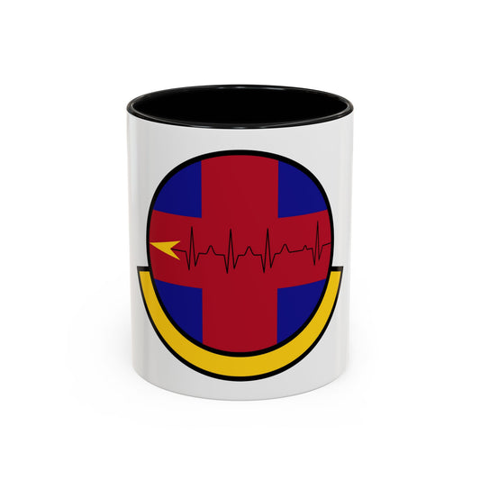 375 Healthcare Operations Squadron AMC (U.S. Air Force) Accent Coffee Mug
