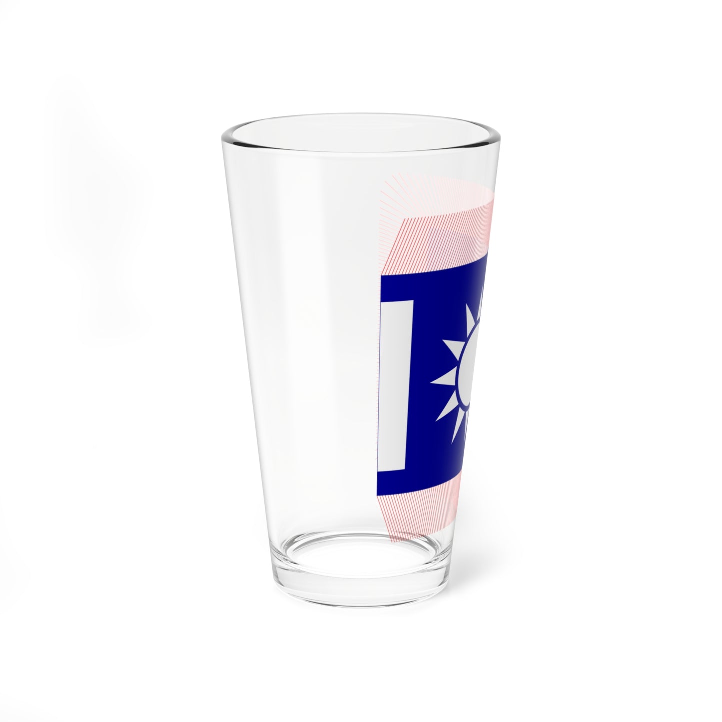 Chinese National Revolutionary Army Division Flag 1925 (China) Pint Glass 16oz