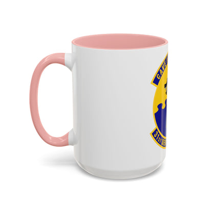 31st Dental Squadron (U.S. Air Force) Accent Coffee Mug