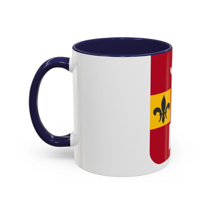 740th Antiaircraft Artillery Gun Battalion v2 (U.S. Army) Accent Coffee Mug
