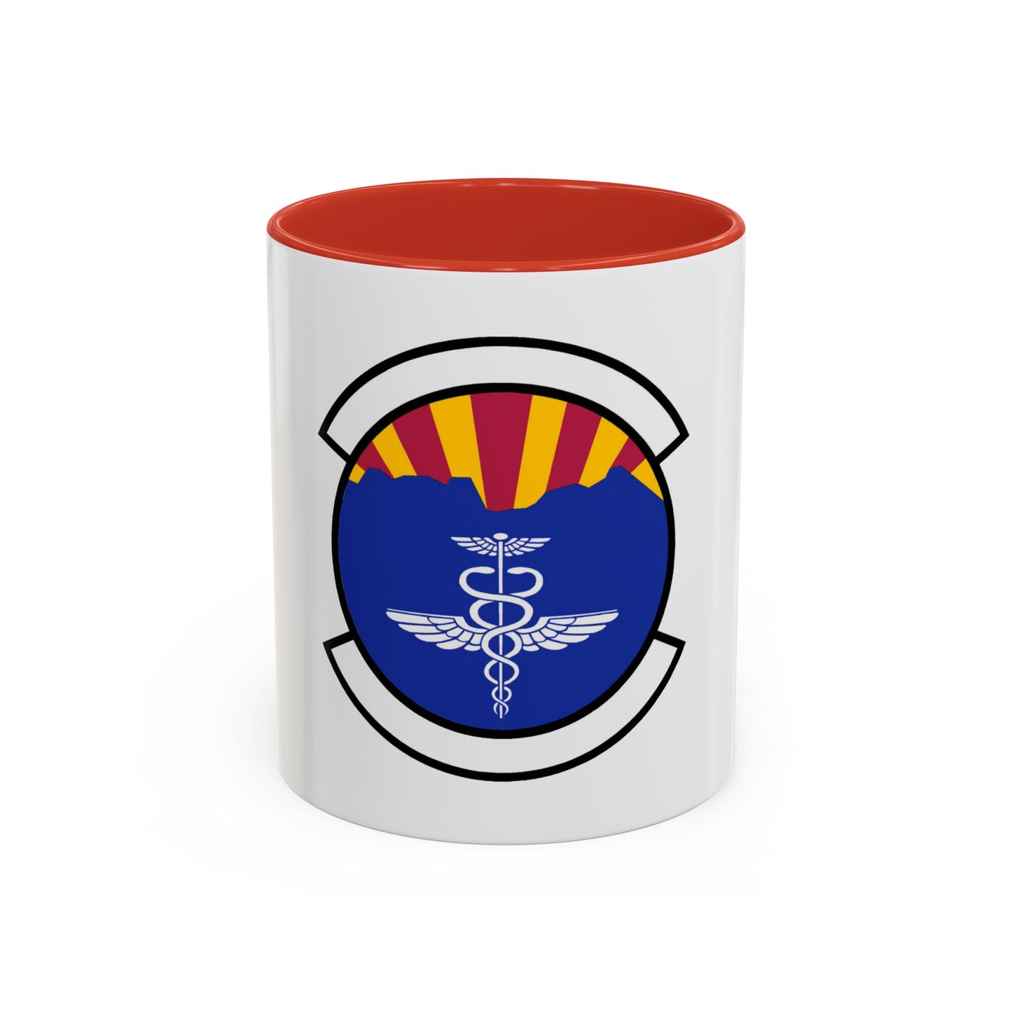 355 Operational Medical Readiness Squadron ACC (U.S. Air Force) Accent Coffee Mug