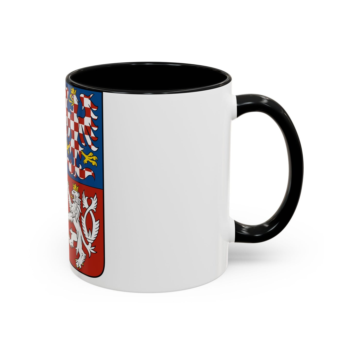 Coat of arms of the Czech Republic - Accent Coffee Mug