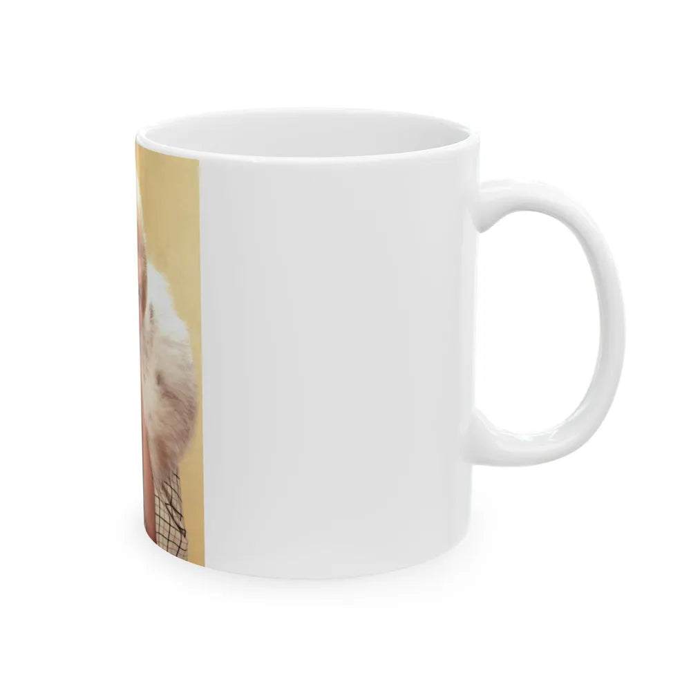 Doris Day #60 (Vintage Female Icon) White Coffee Mug-Go Mug Yourself