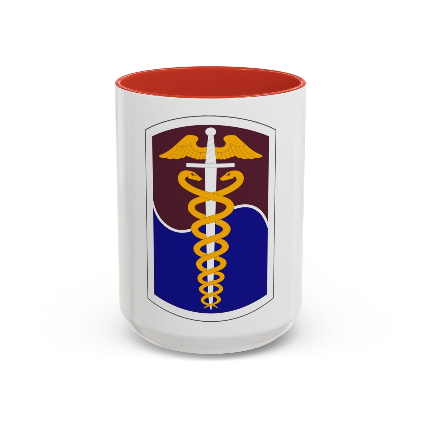 65 Medical Brigade (U.S. Army) Accent Coffee Mug
