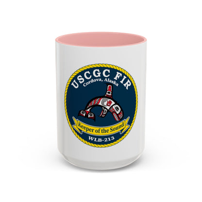 USCG FIR WLB 213 (U.S. Coast Guard) Accent Coffee Mug