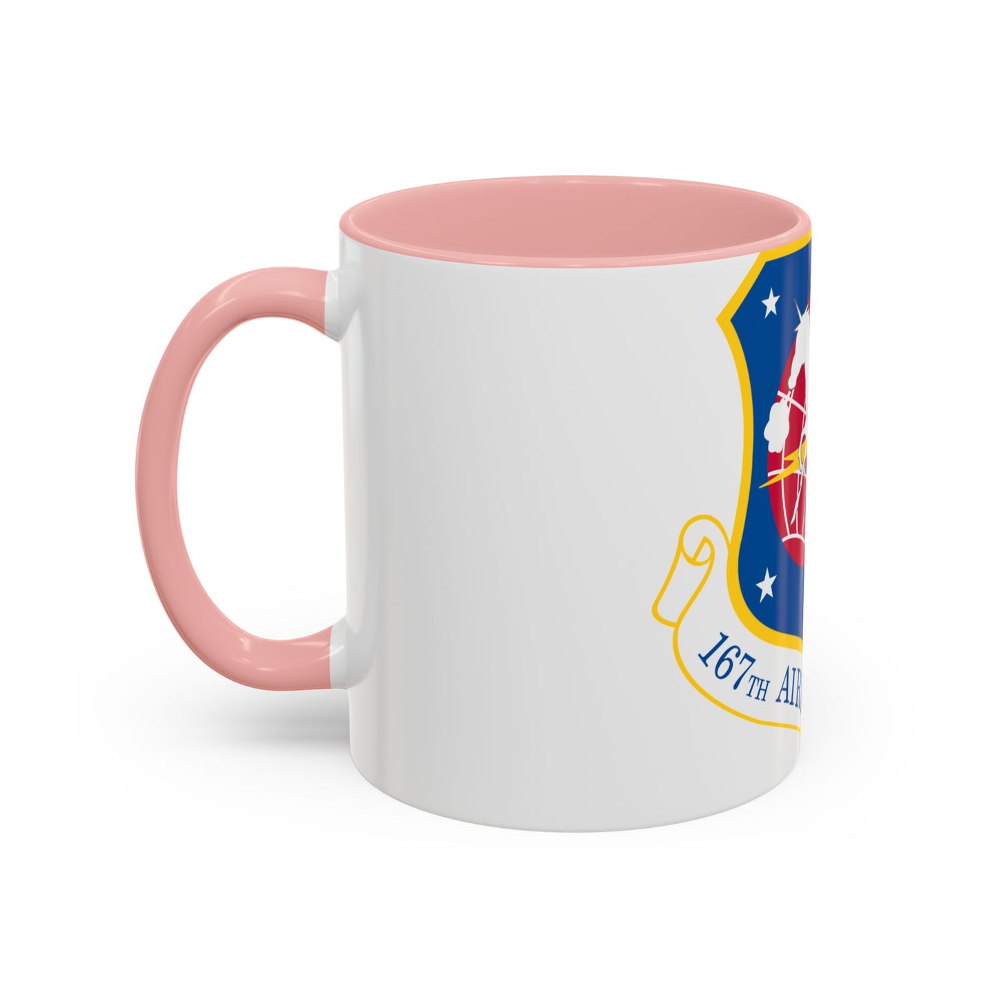 Tasse à café décorative 167e escadre de transport aérien (US Air Force)