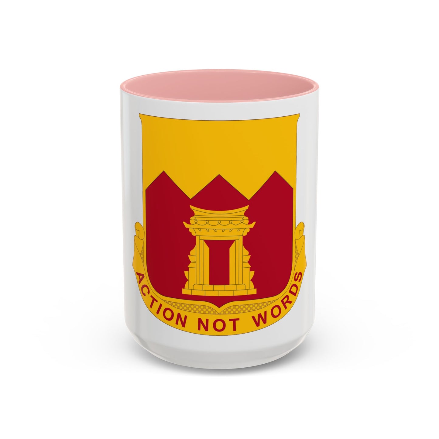 143rd Armored Field Artillery Battalion (U.S. Army) Accent Coffee Mug