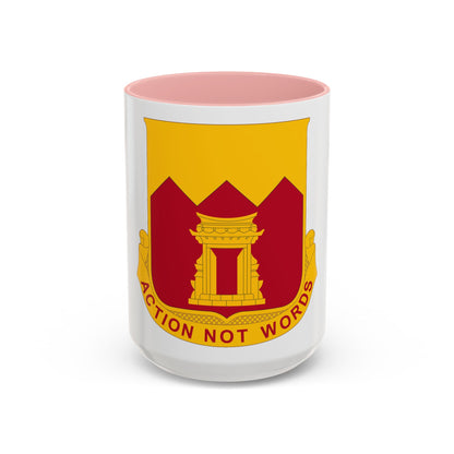 143rd Armored Field Artillery Battalion (U.S. Army) Accent Coffee Mug