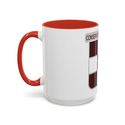 55 Medical Group (U.S. Army) Accent Coffee Mug