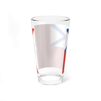 Russia Naval 1720 forked 3 (Russia) Pint Glass 16oz