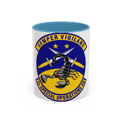 2d Special Operations Squadron (U.S. Air Force) Accent Coffee Mug