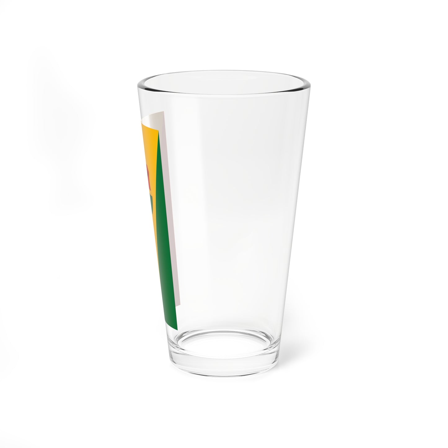 Flag of Gyorvar vertical (Hungary) Pint Glass 16oz