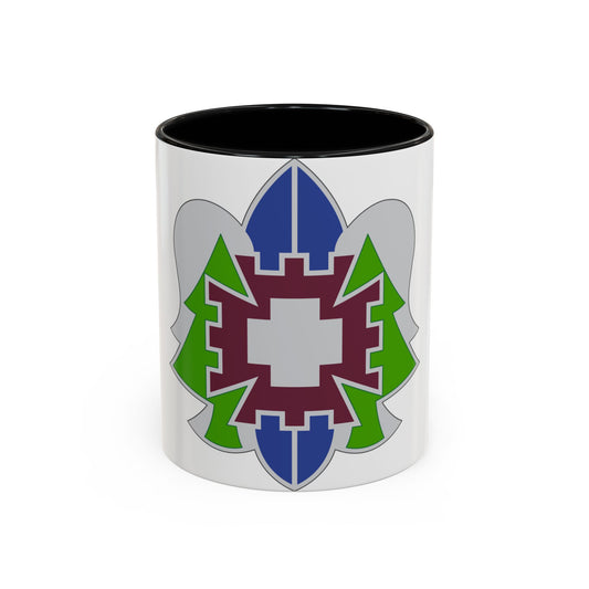 332 Medical Brigade 2 (U.S. Army) Accent Coffee Mug