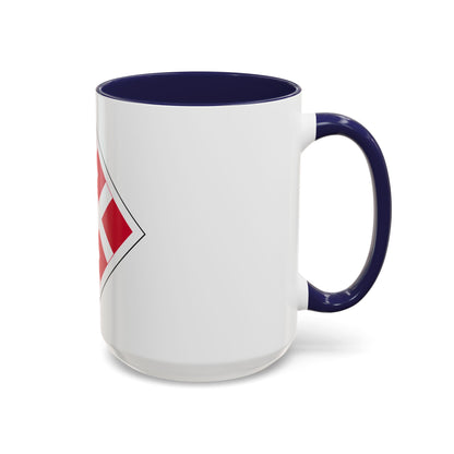 411th Engineer Brigade (U.S. Army) Accent Coffee Mug