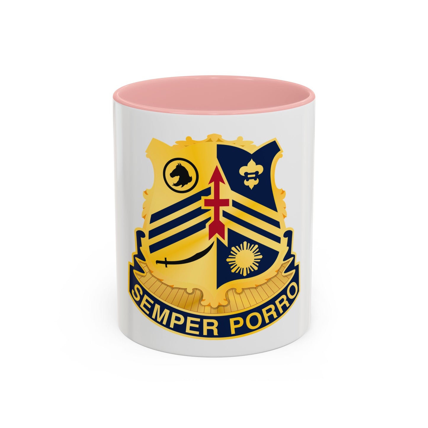 105 Cavalry Regiment (U.S. Army) Accent Coffee Mug