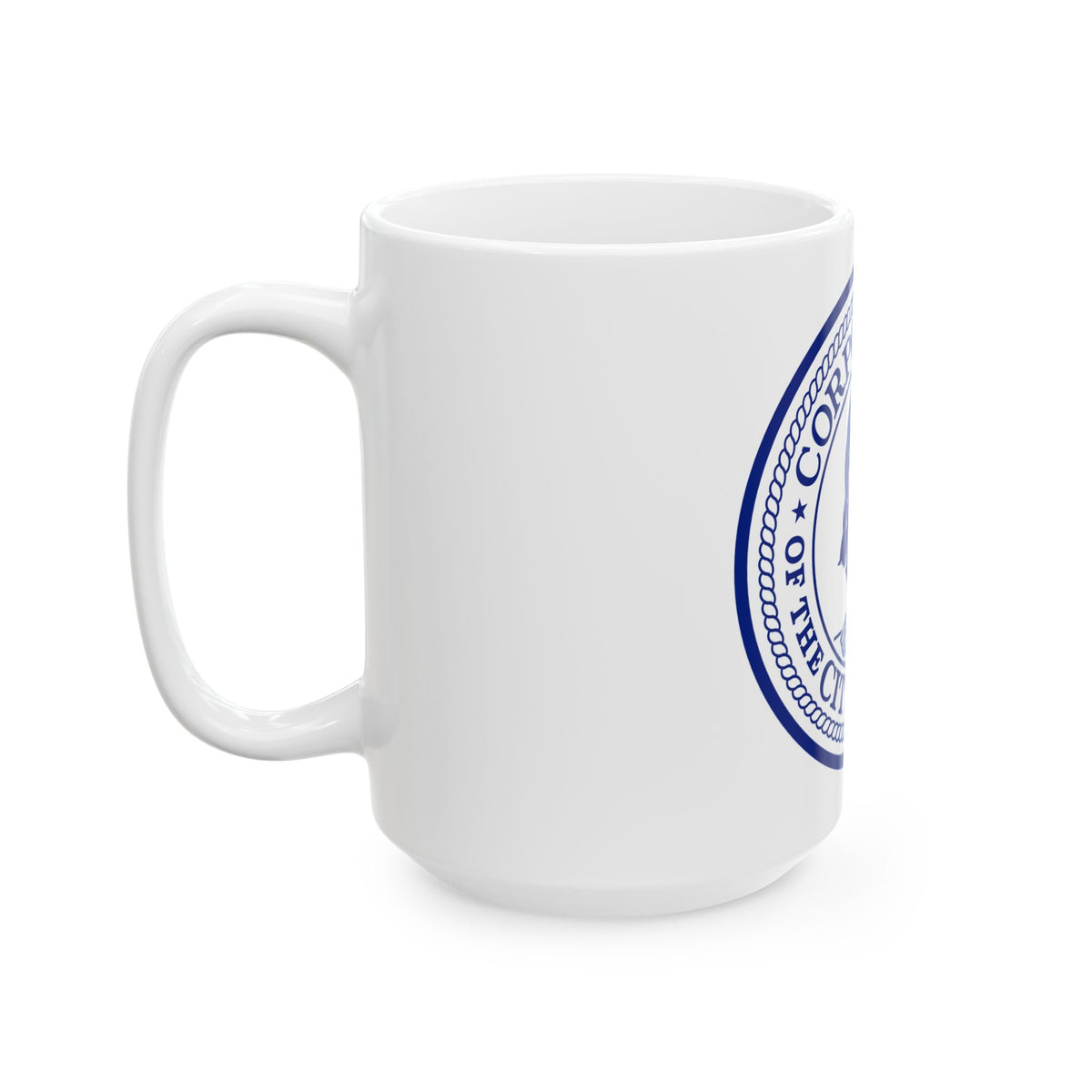 Seal of Yonkers New York - White Coffee Mug
