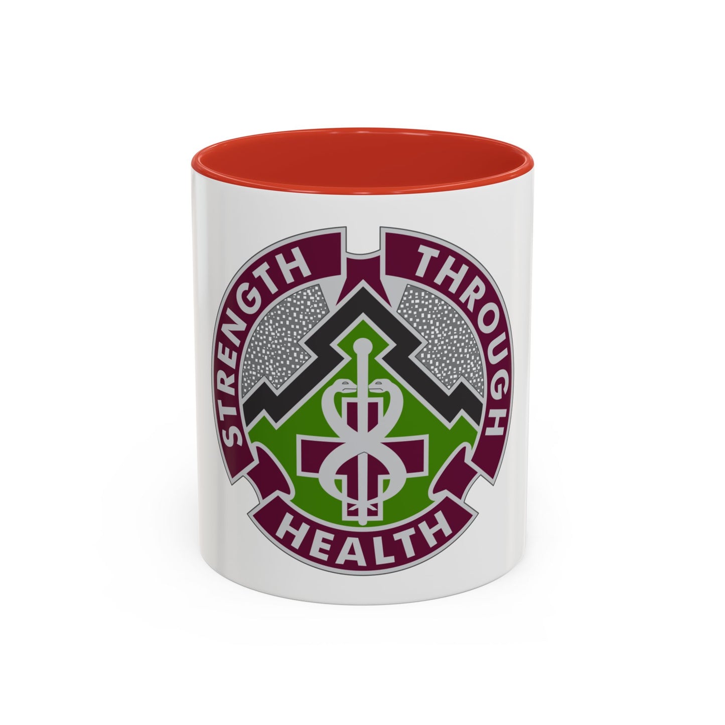 8 Medical Brigade 2 (U.S. Army) Accent Coffee Mug