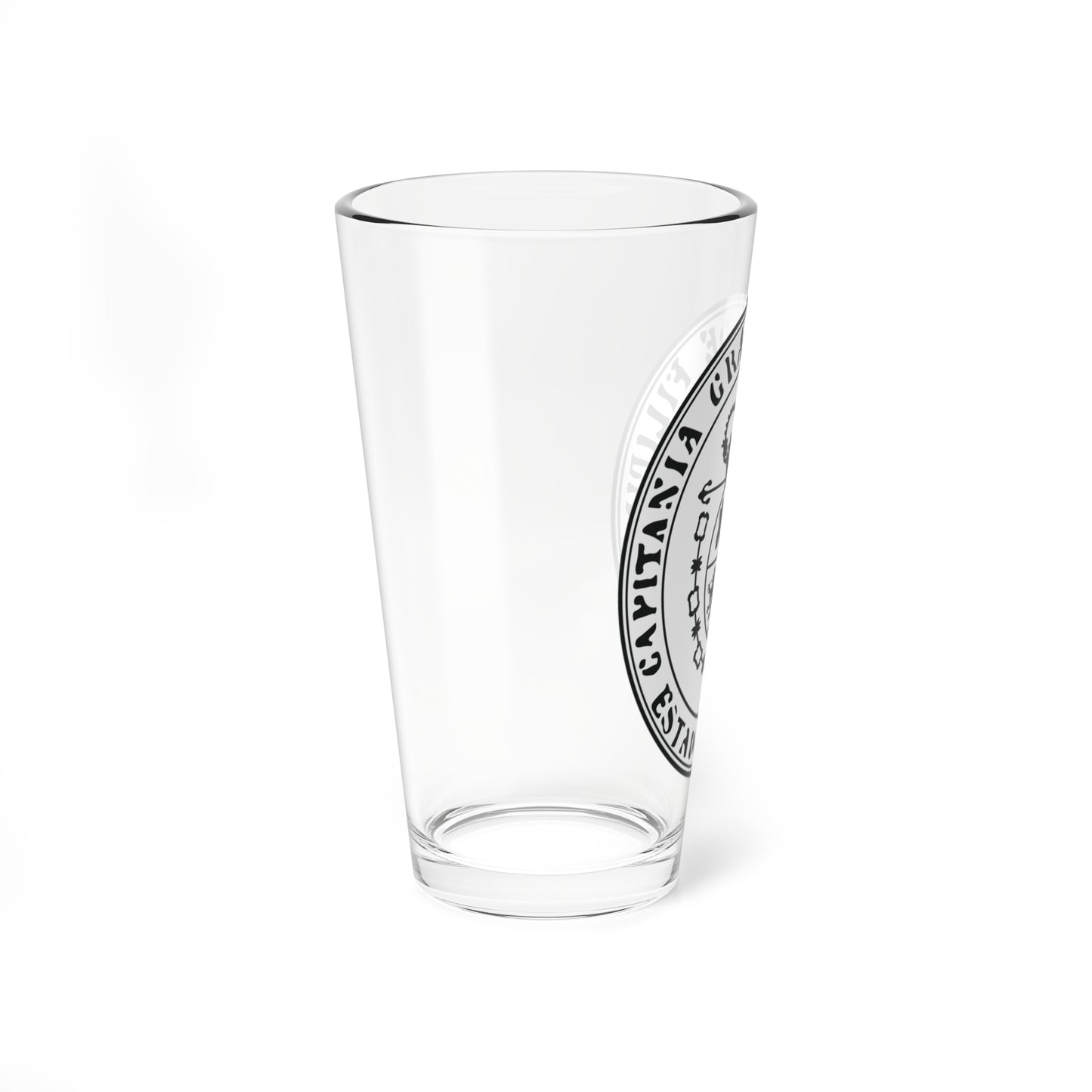 Seal of the Captaincy General of the Philippines (Philippines) (Coat of Arms) Pint Glass 16oz
