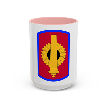 130th Field Artillery Brigade (U.S. Army) Accent Coffee Mug