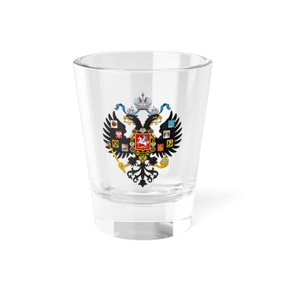 Lesser coat of arms of the Russian Empire (Russia) (Coat of Arms) Shot Glass 1.5oz