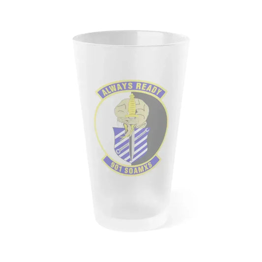 901st Special Operations Aircraft Maintenance Squadron (U.S. Air Force) Frosted Pint Glass 16oz 16oz Frosted - Go Mug Yourself