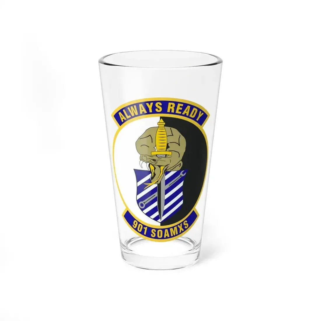 901st Special Operations Aircraft Maintenance Squadron (U.S. Air Force) Pint Glass 16oz 16oz - Go Mug Yourself