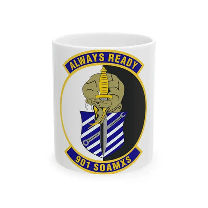 901st Special Operations Aircraft Maintenance Squadron (U.S. Air Force) White Coffee Mug 11oz - Go Mug Yourself