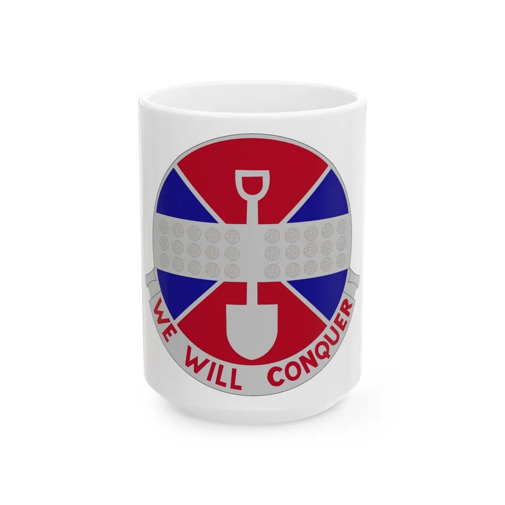 902 Engineer Company (U.S. Army) White Coffee Mug-15oz-Go Mug Yourself