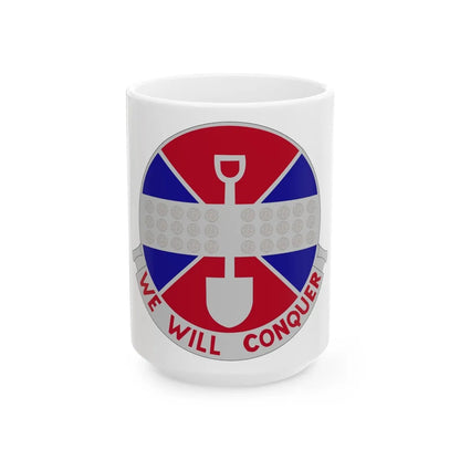 902 Engineer Company (U.S. Army) White Coffee Mug-15oz-Go Mug Yourself