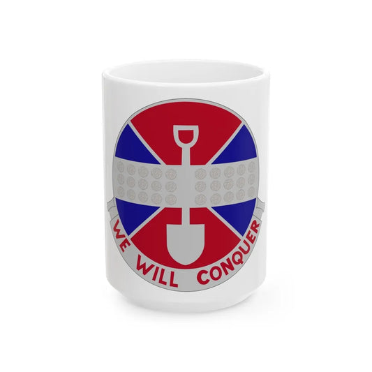 902 Engineer Company (U.S. Army) White Coffee Mug-15oz-Go Mug Yourself