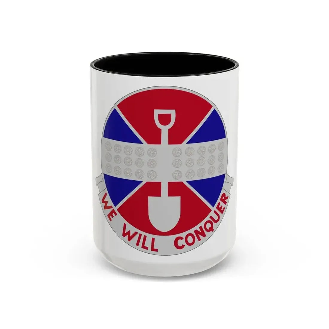 902 Engineer Company (U.S. Army) Accent Coffee Mug 15oz Black - Go Mug Yourself