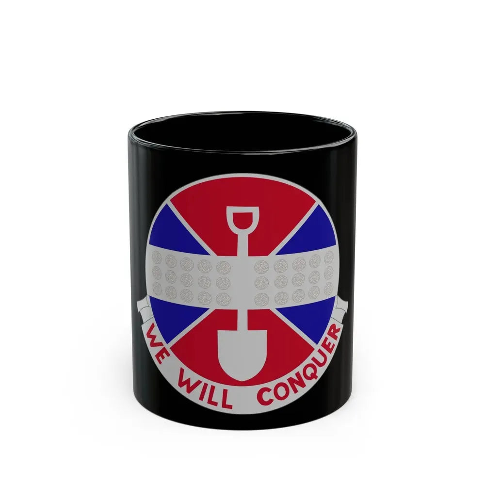 902 Engineer Company (U.S. Army) Black Coffee Mug 11oz - Go Mug Yourself