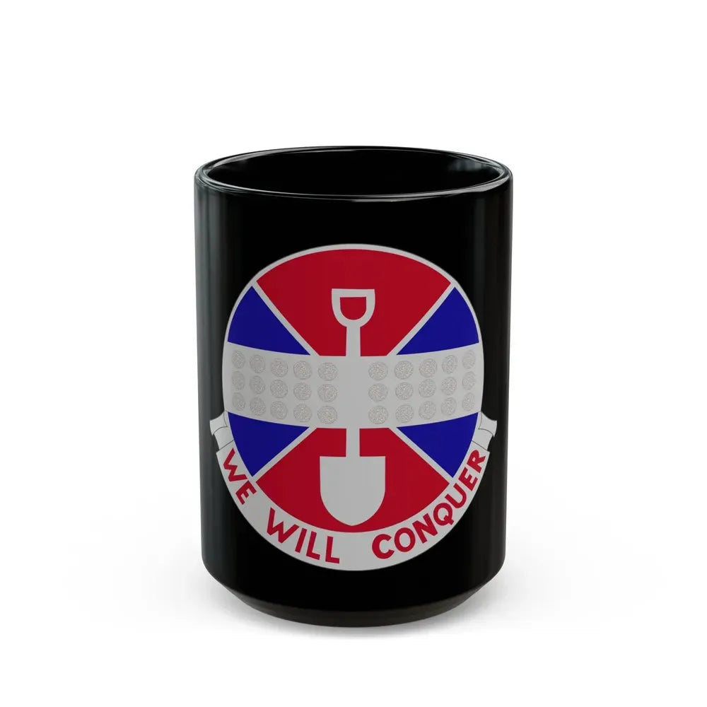 902 Engineer Company (U.S. Army) Black Coffee Mug 15oz - Go Mug Yourself