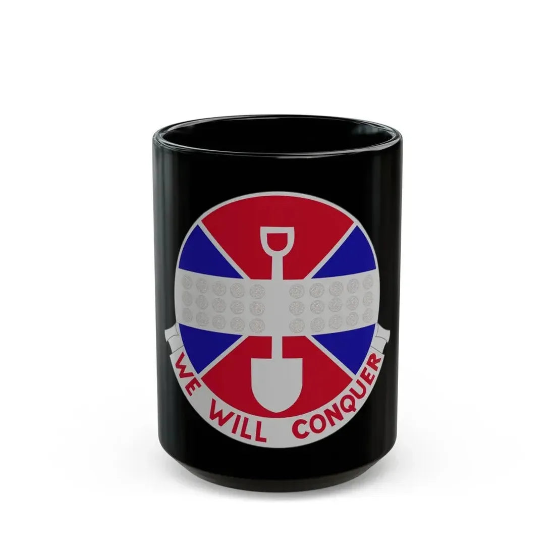 902 Engineer Company (U.S. Army) Black Coffee Mug 15oz - Go Mug Yourself
