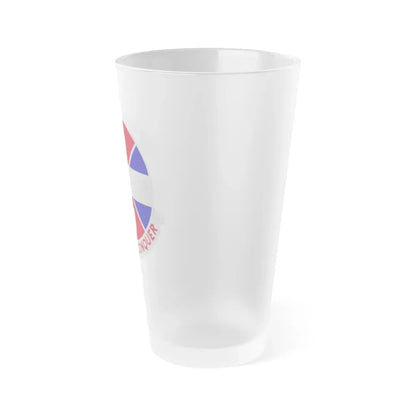 902 Engineer Company (U.S. Army) Frosted Pint Glass 16oz - Go Mug Yourself