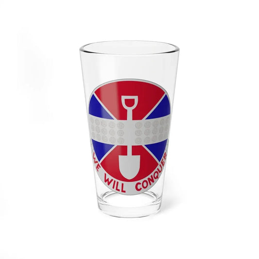 902 Engineer Company (U.S. Army) Pint Glass 16oz 16oz - Go Mug Yourself
