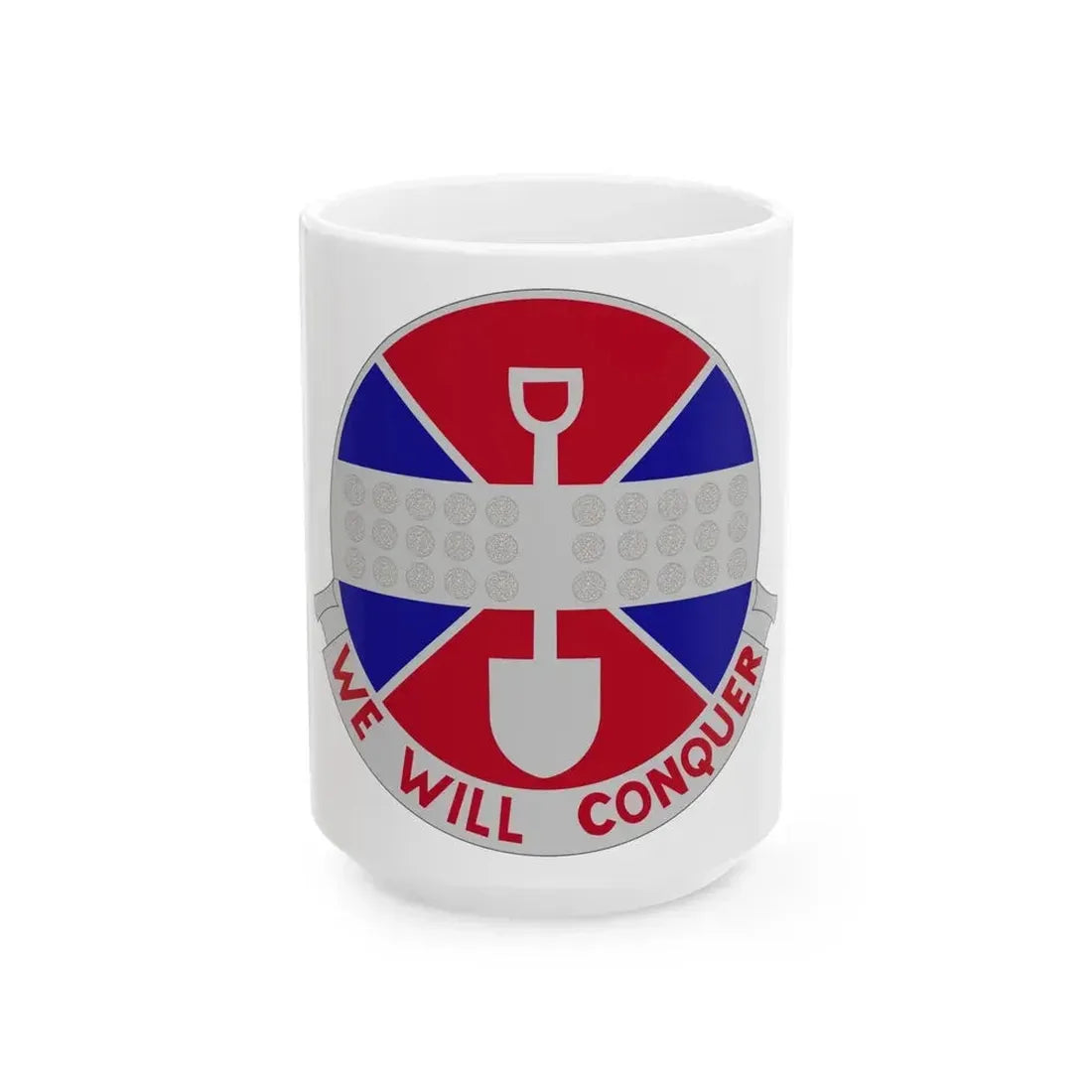 902 Engineer Company (U.S. Army) White Coffee Mug 15oz - Go Mug Yourself