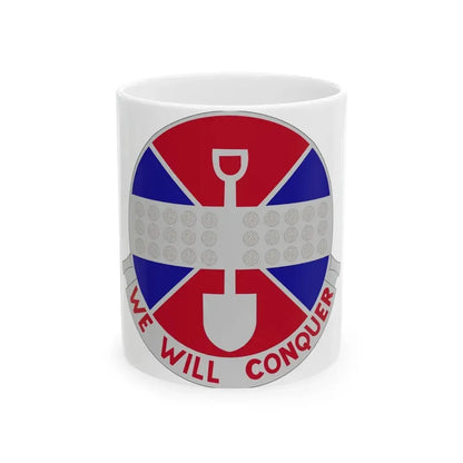 902 Engineer Company (U.S. Army) White Coffee Mug - Go Mug Yourself