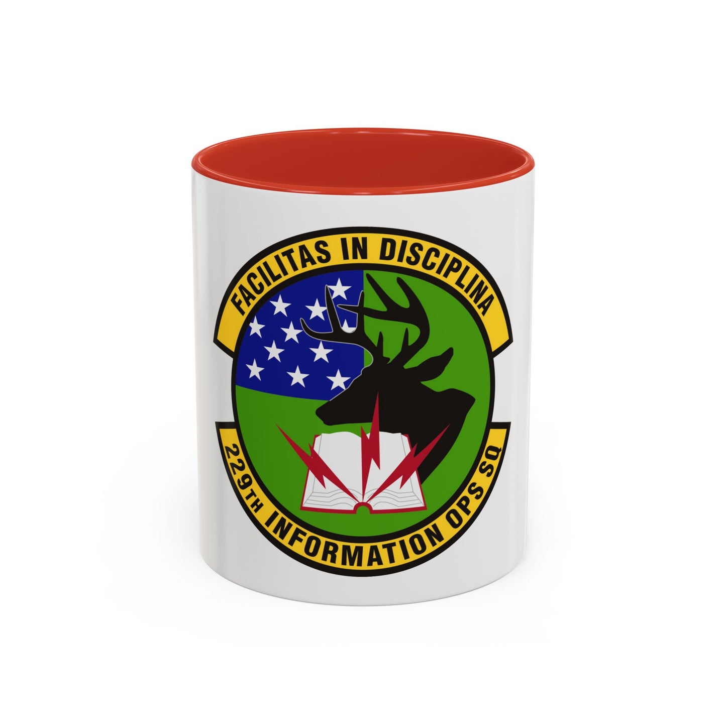 229th Information Operations Squadron (U.S. Air Force) Accent Coffee Mug