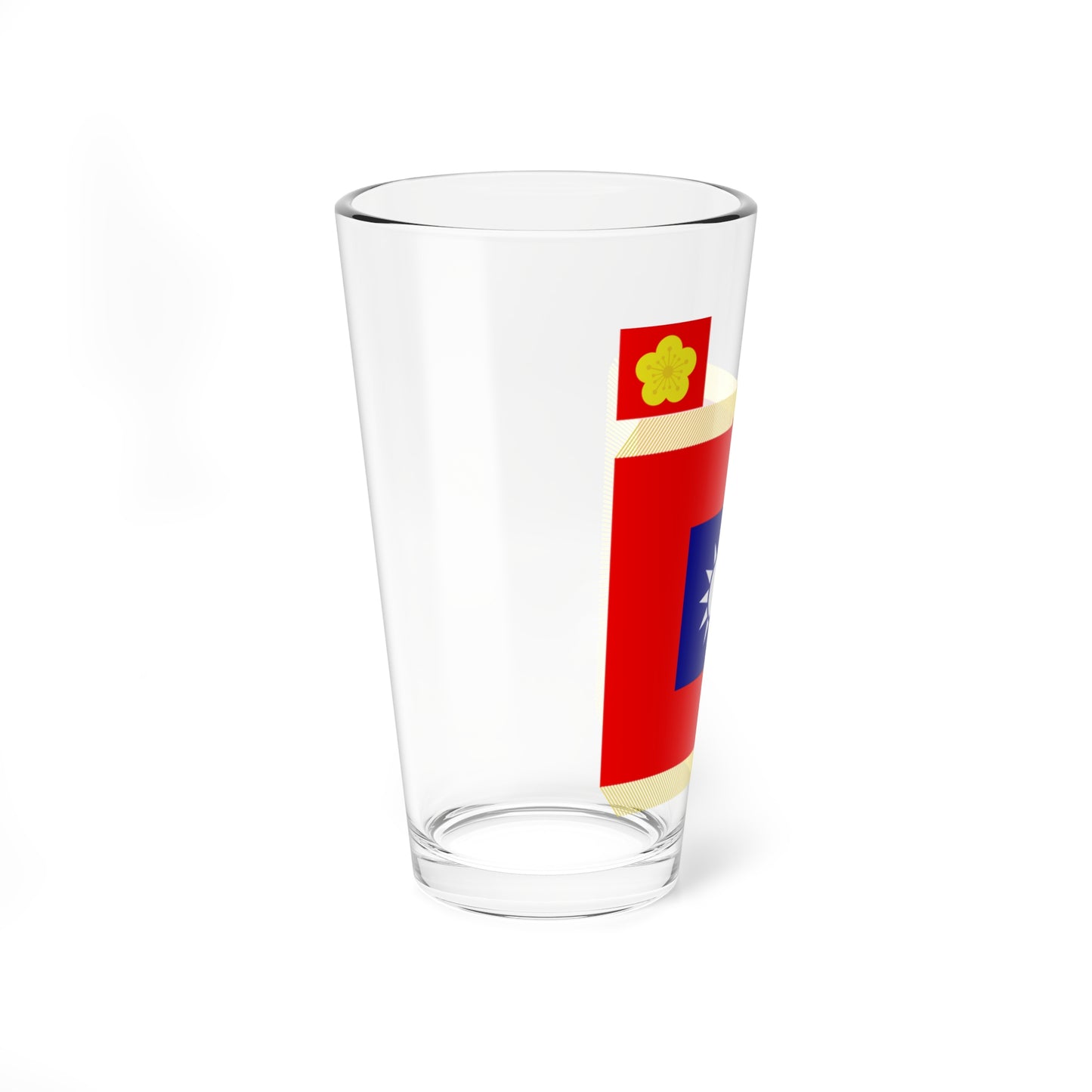 ROCA Deputy Commander-in-Chiefs Flag 1953 (China) Pint Glass 16oz