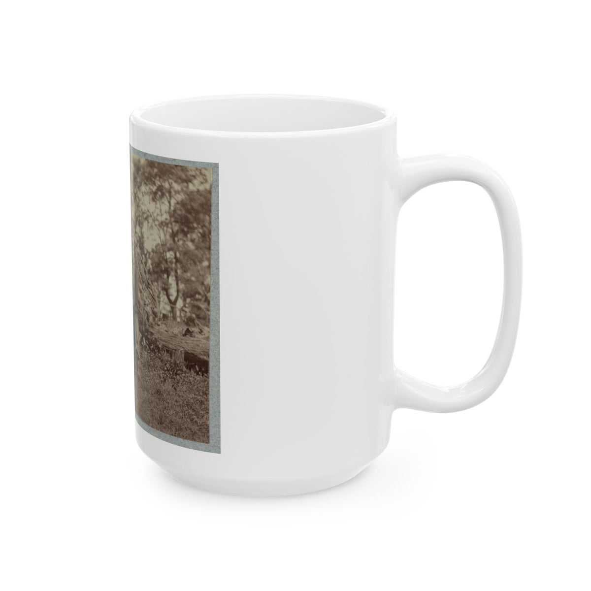 22d New York State Militia Near Harpers Ferry, Va., 1861 I.E.1862 023 (U.S. Civil War) White Coffee Mug