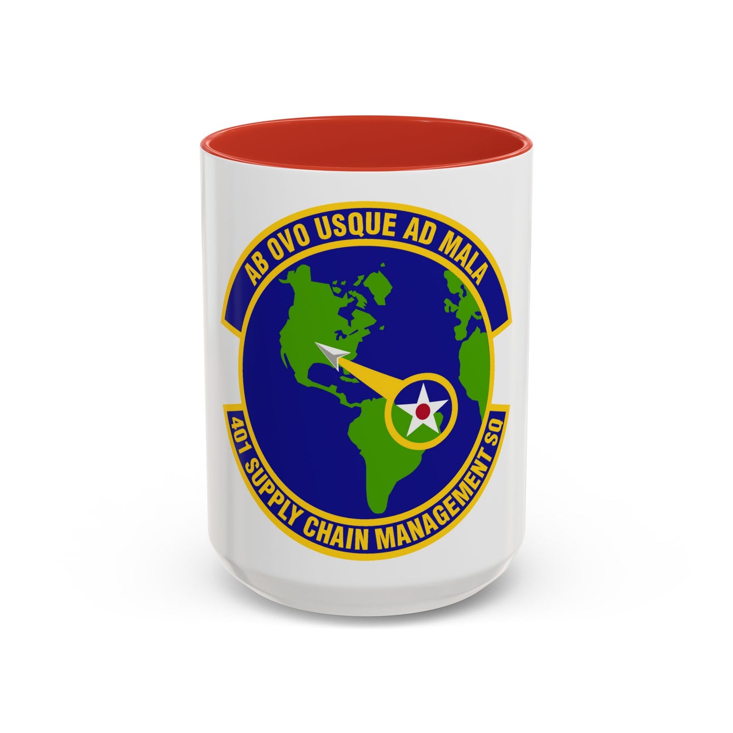 401st Supply Chain Management Squadron (U.S. Air Force) Accent Coffee Mug