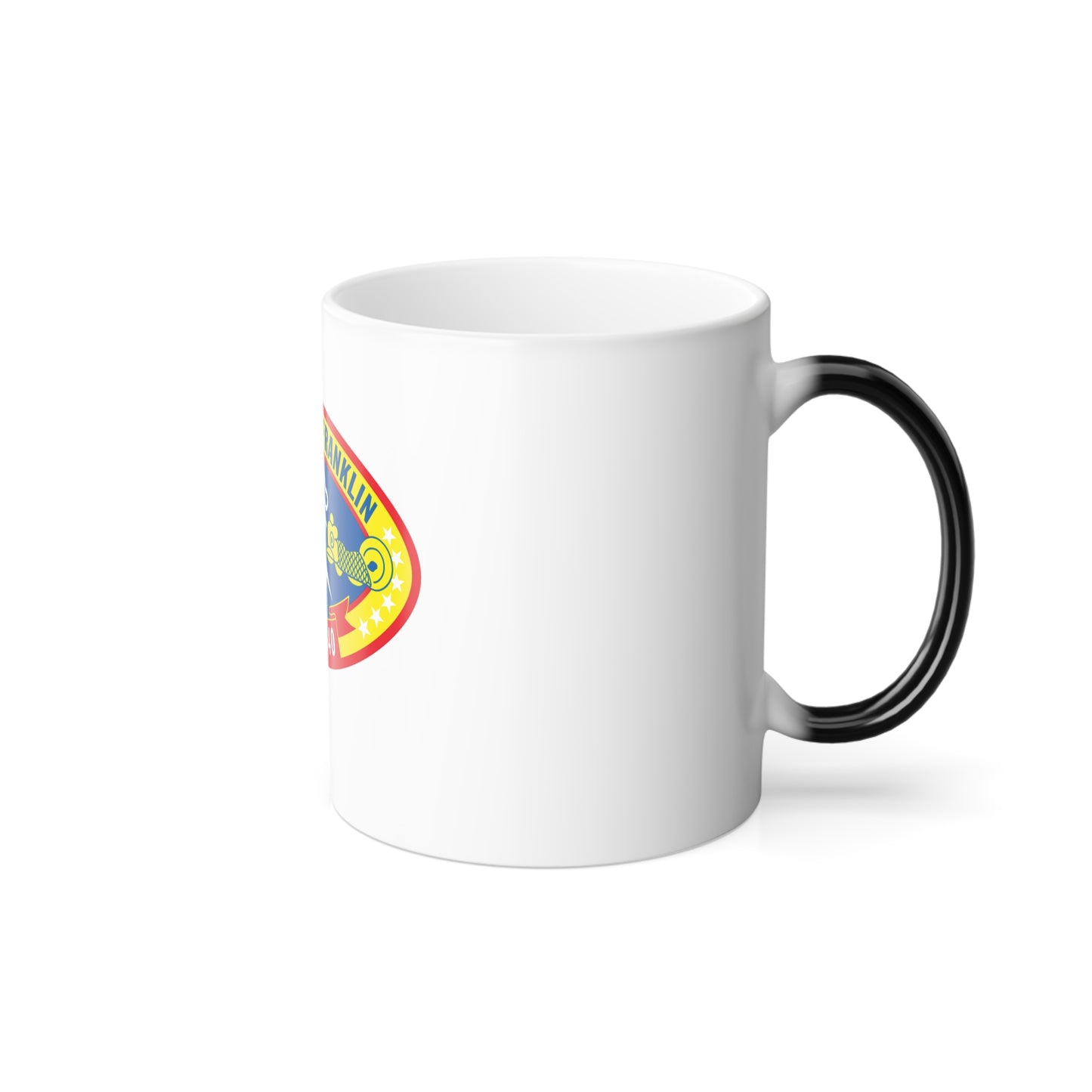 Benjamin Franklin SSBN 640 (U.S. Navy) Color Changing Mug 11oz
