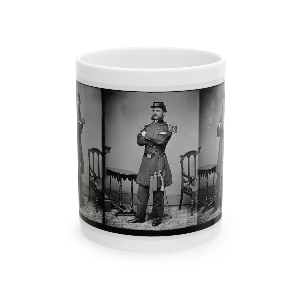 A.T.A.Torbert (U.S. Civil War) White Coffee Mug